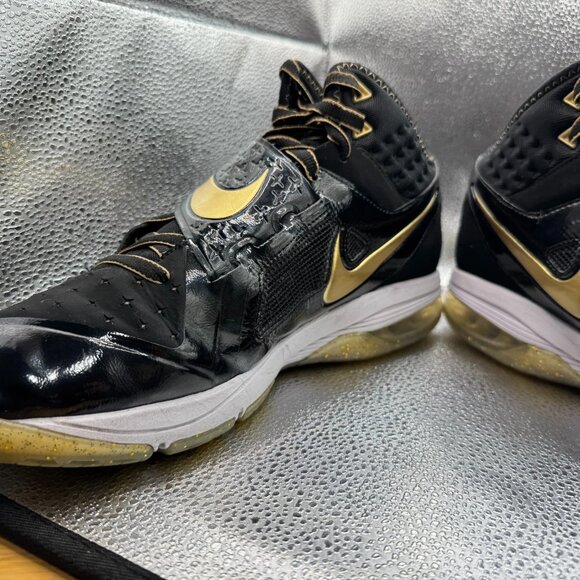 Size 11.5 Nike CJ81 Trainer Max Motor City Black Mens Sneaker Shoes 603711-007 - Picture 6 of 13